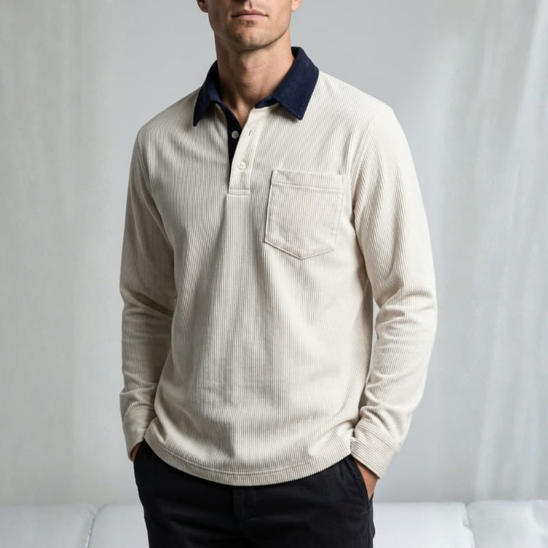 Silvano Corduroy Explorer Polo