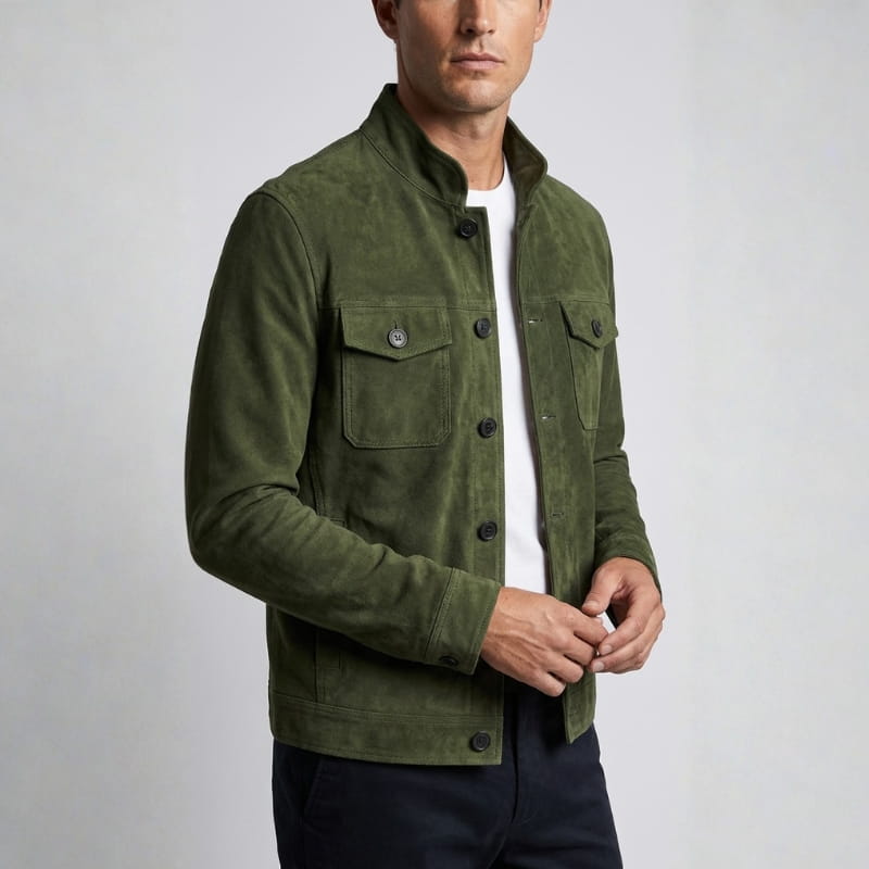 Eugenio Suede Traveler Jacket