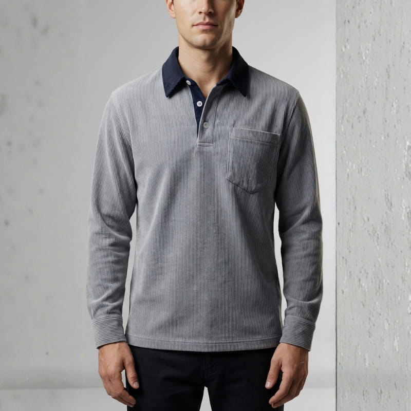 Silvano Corduroy Explorer Polo