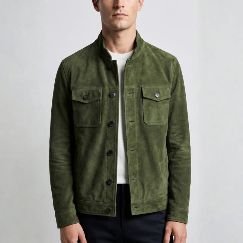 Eugenio Suede Traveler Jacket