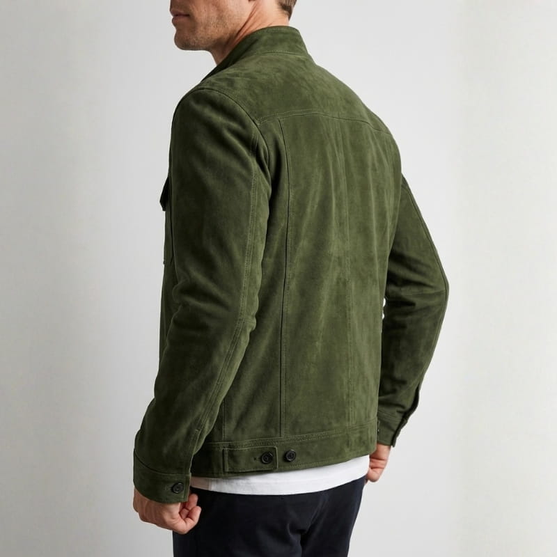 Eugenio Suede Traveler Jacket