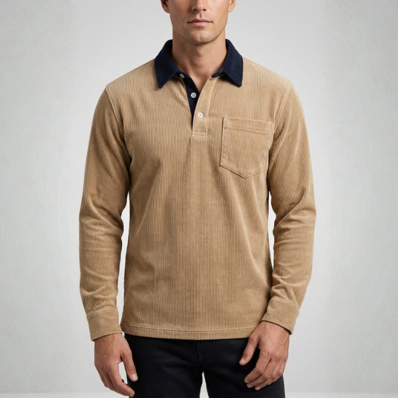 Silvano Corduroy Explorer Polo