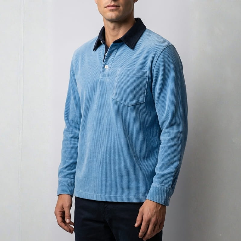 Silvano Corduroy Explorer Polo