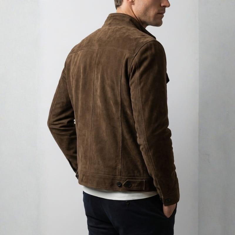 Eugenio Suede Traveler Jacket