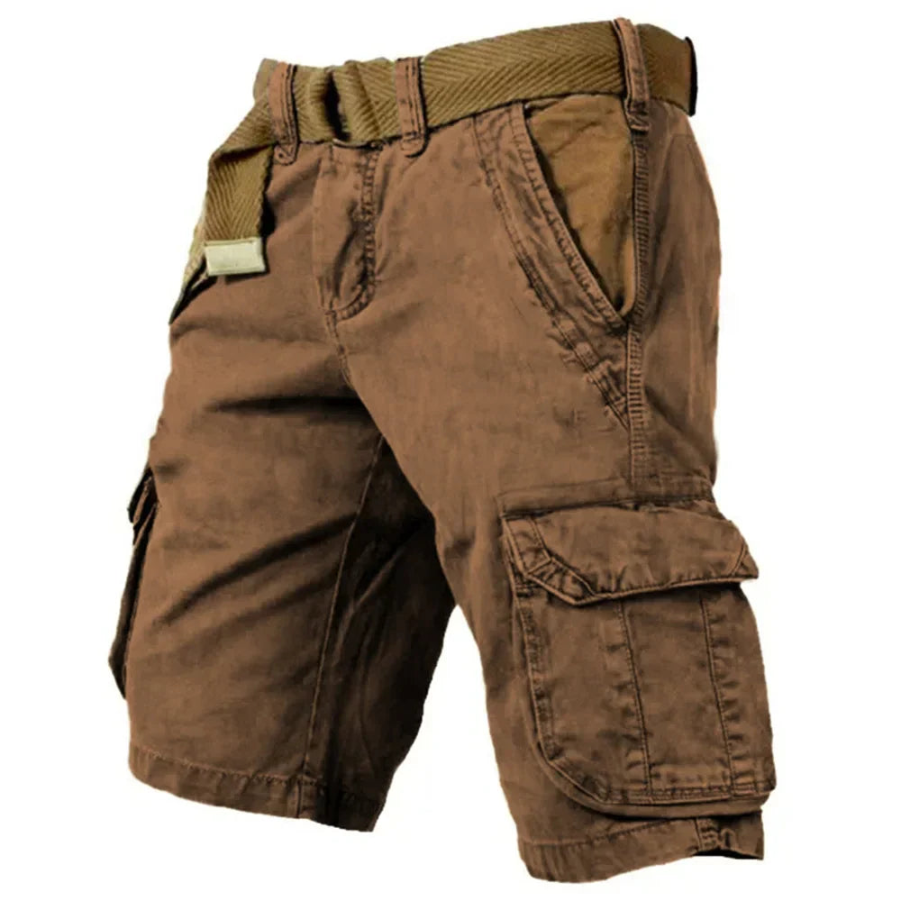 Jasper Cotton Utility Shorts – Functional Everyday Shorts with Multi-Pocket Utility Design