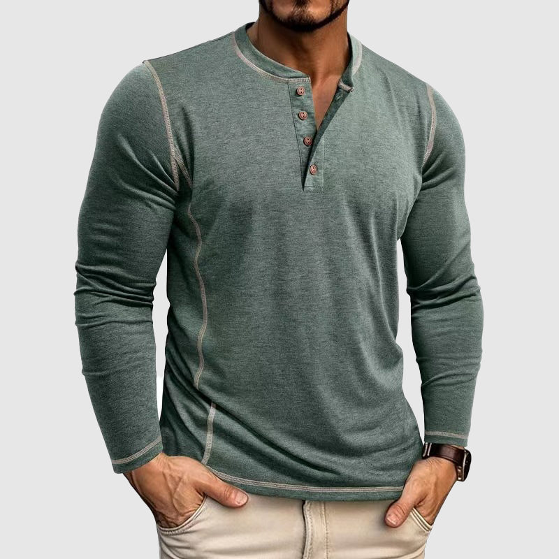 Brooklyn Men's Earth-Toned Comfort Shirt
