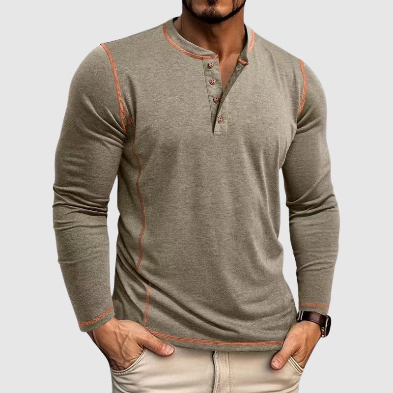 Brooklyn Men's Earth-Toned Comfort Shirt