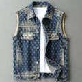 Cyrus Men’s Utility Vest – Durable Knit with Button Closure