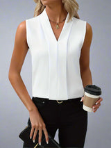 Lola V-Neck Tank Top – Lightweight Fabric & Relaxed Fit for Summer Outings 0