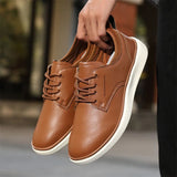 Riley Men’s Leather Lace-Up Shoes