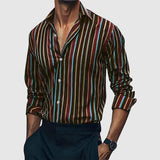 Avery Slim Fit Striped Dress Shirt