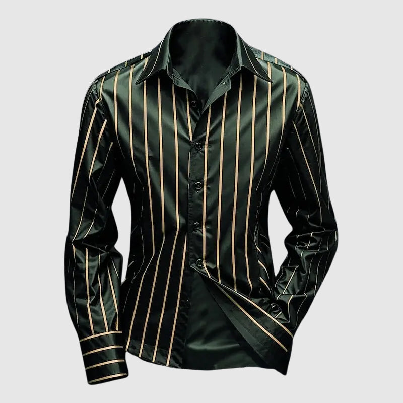 Avery Slim Fit Striped Dress Shirt