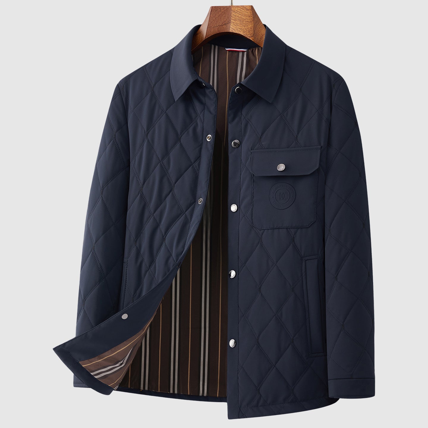 Adrian Men’s Diamond Quilted Jacket