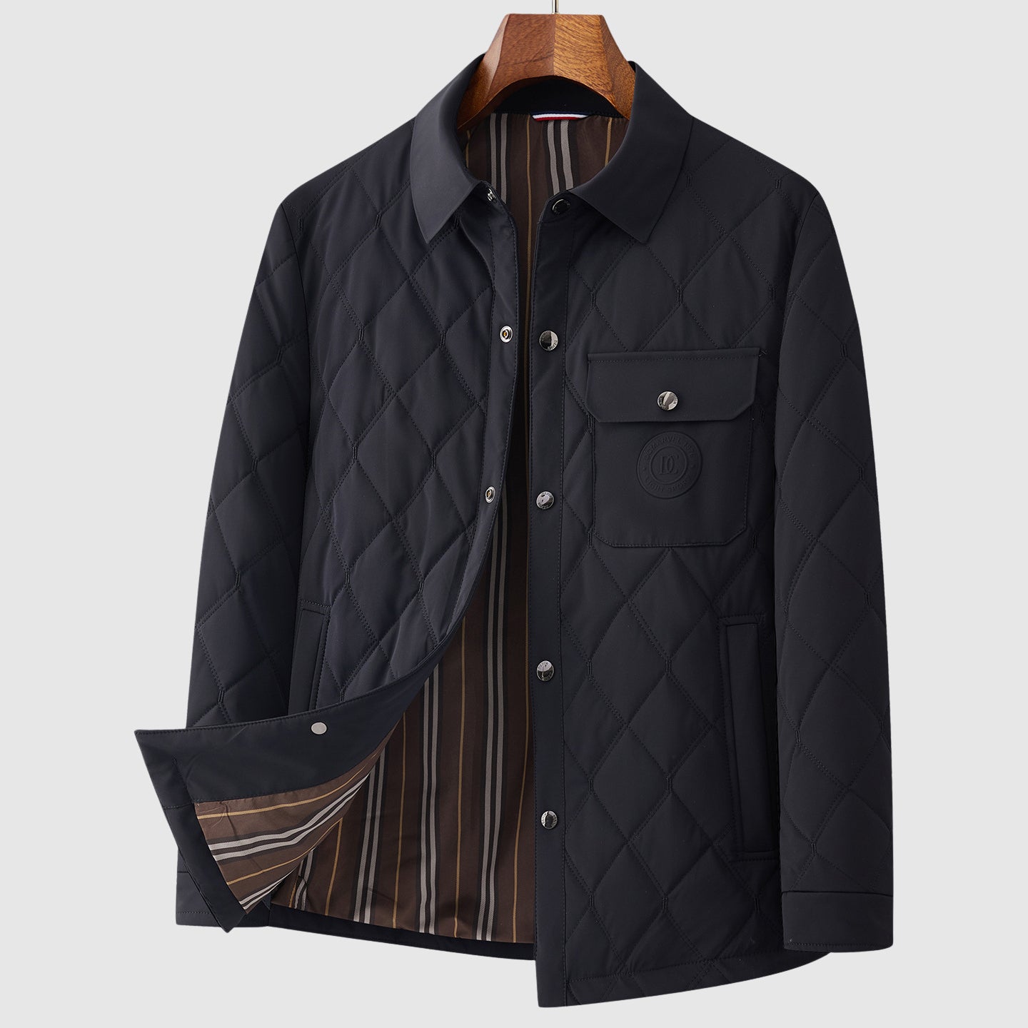 Adrian Men’s Diamond Quilted Jacket