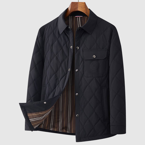 Adrian Men’s Diamond Quilted Jacket