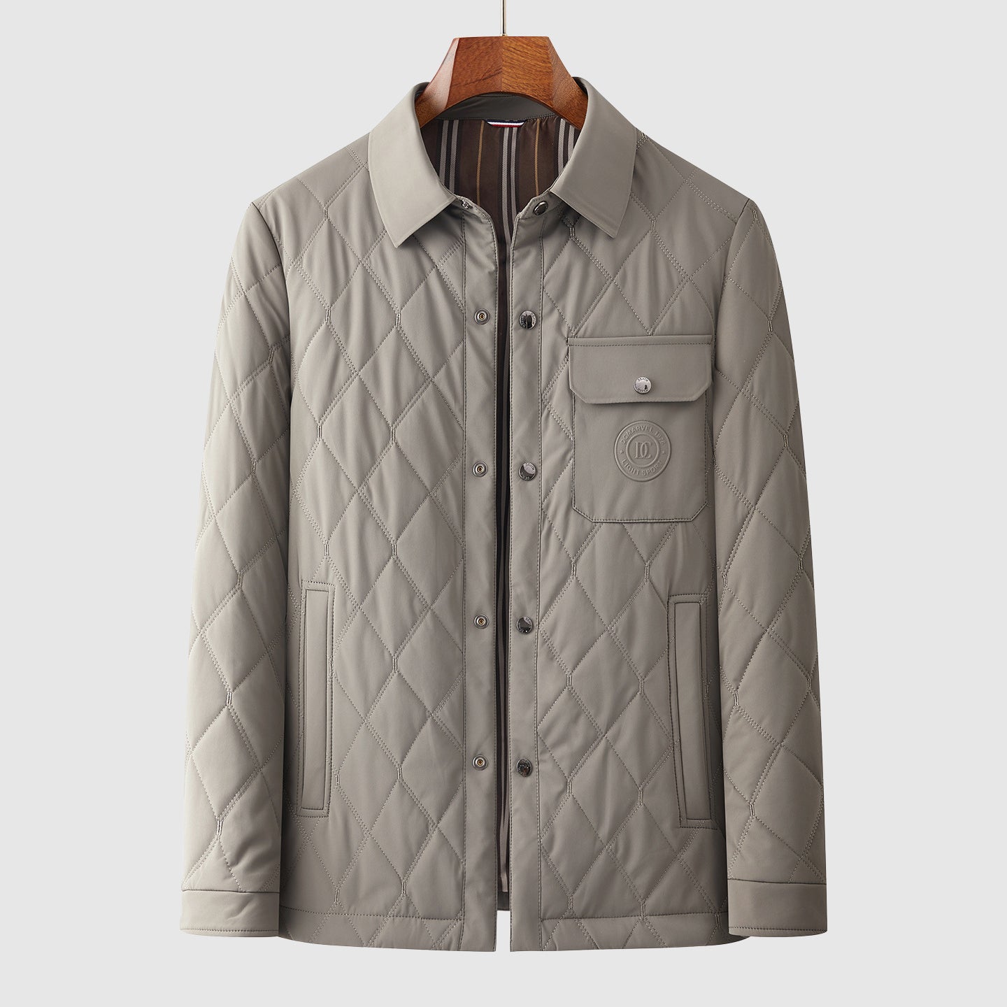 Adrian Men’s Diamond Quilted Jacket