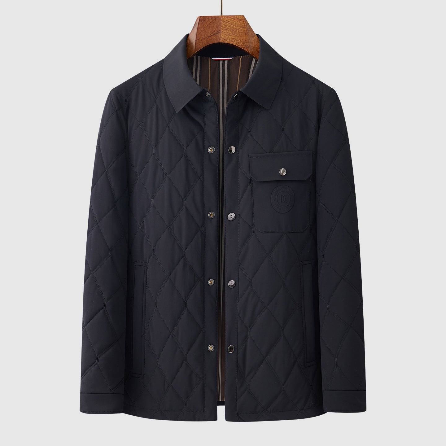 Adrian Men’s Diamond Quilted Jacket