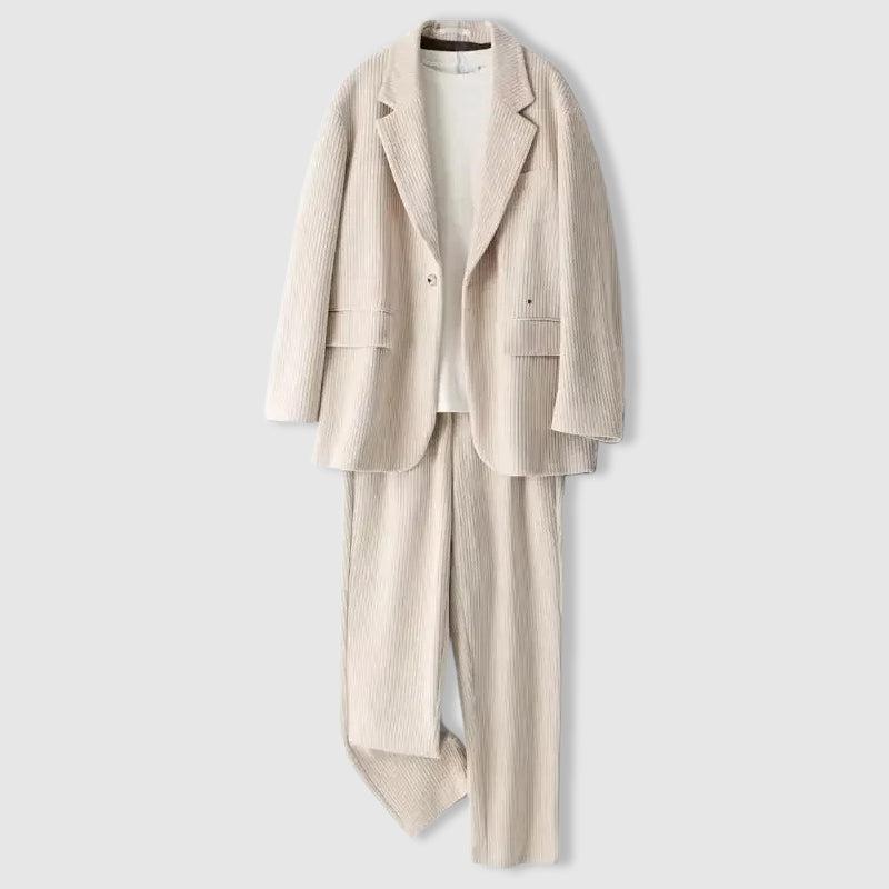 Logan Men’s Tailored Corduroy Suit
