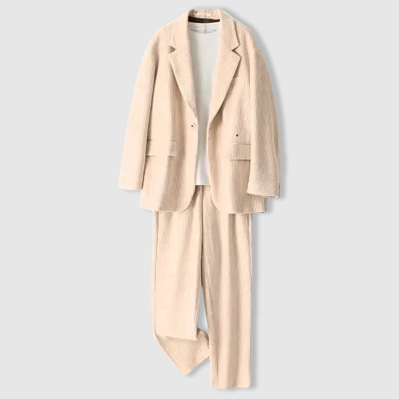 Logan Men’s Tailored Corduroy Suit