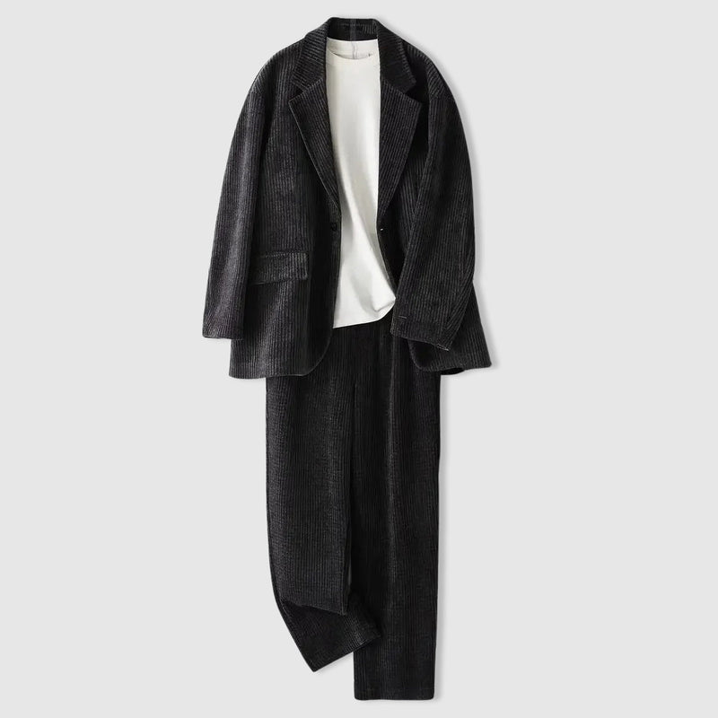 Logan Men’s Tailored Corduroy Suit