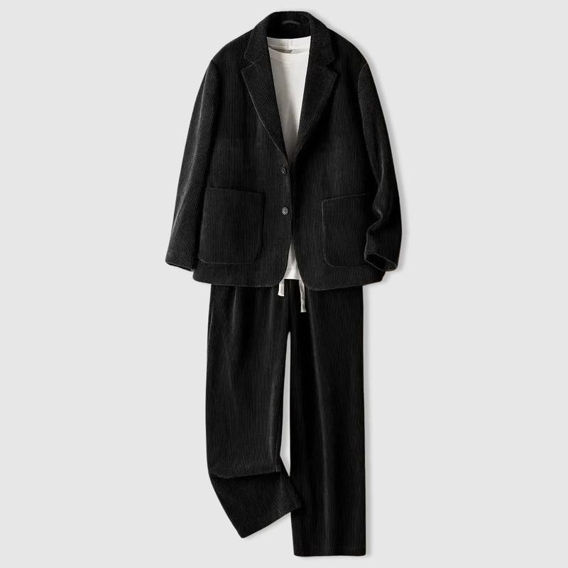 Logan Men’s Tailored Corduroy Suit