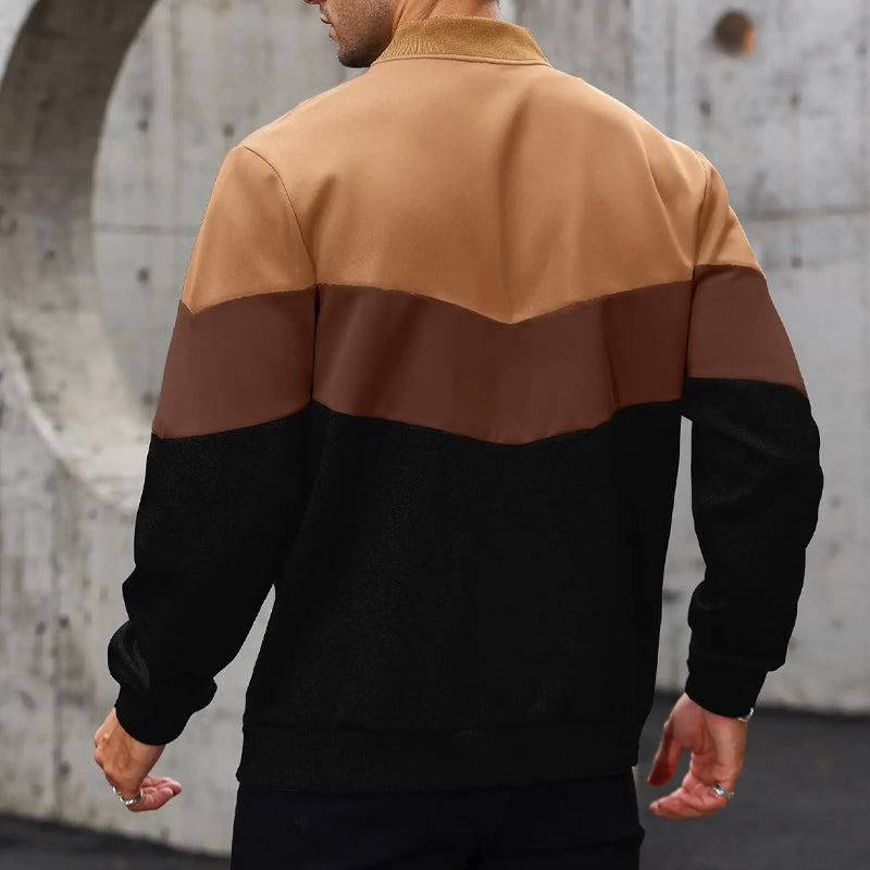 Sydney Colorblock Bomber Jacket