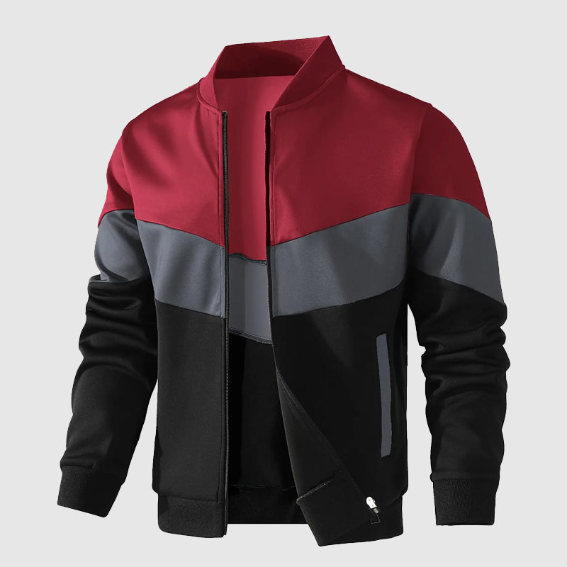 Sydney Colorblock Bomber Jacket