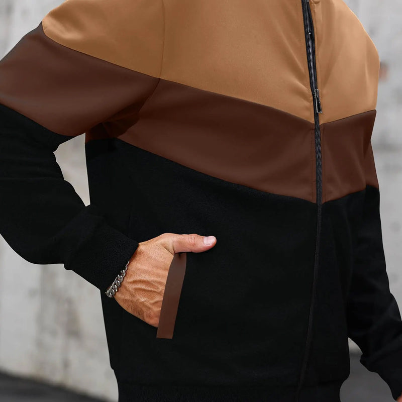 Sydney Colorblock Bomber Jacket