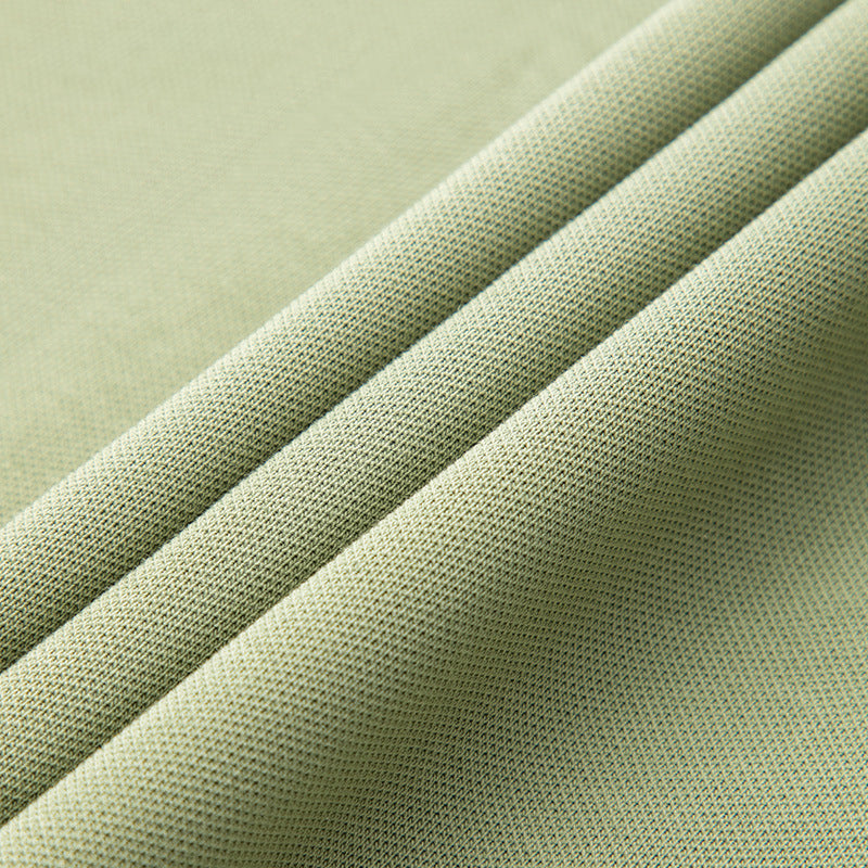 Luxe Cotton-Silk Polo Shirt for Men – Breathable Fabric with Modern Quarter-Zip Design 8