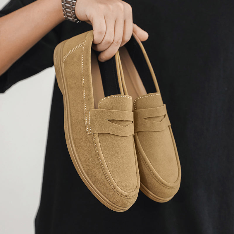 Edward Men’s Suede Loafers – Tailored Casual Shoes