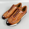 Marcello Genuine Leather Sneakers – Premium Casual Dress Footwear