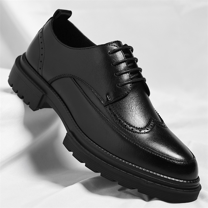 Andrew Men’s Brogue Leather Dress Shoes