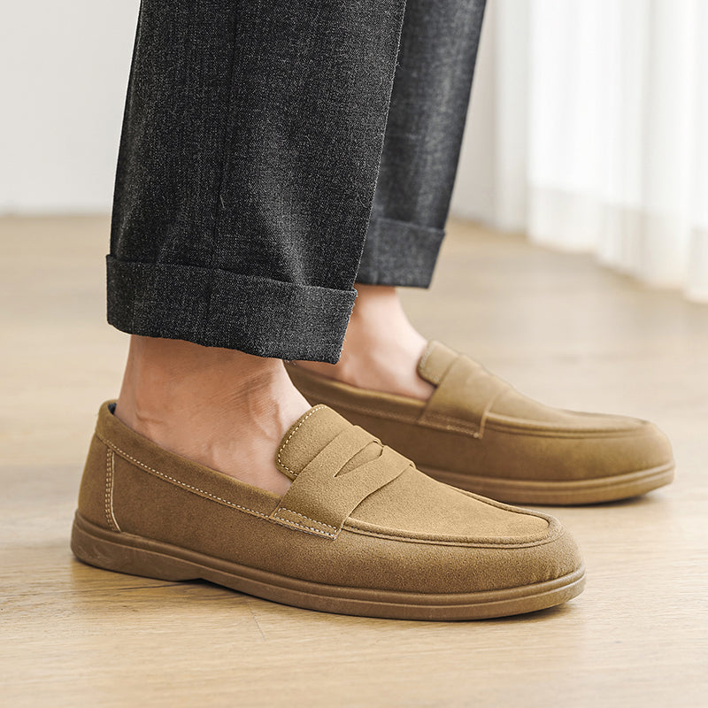 Edward Men’s Suede Loafers – Tailored Casual Shoes