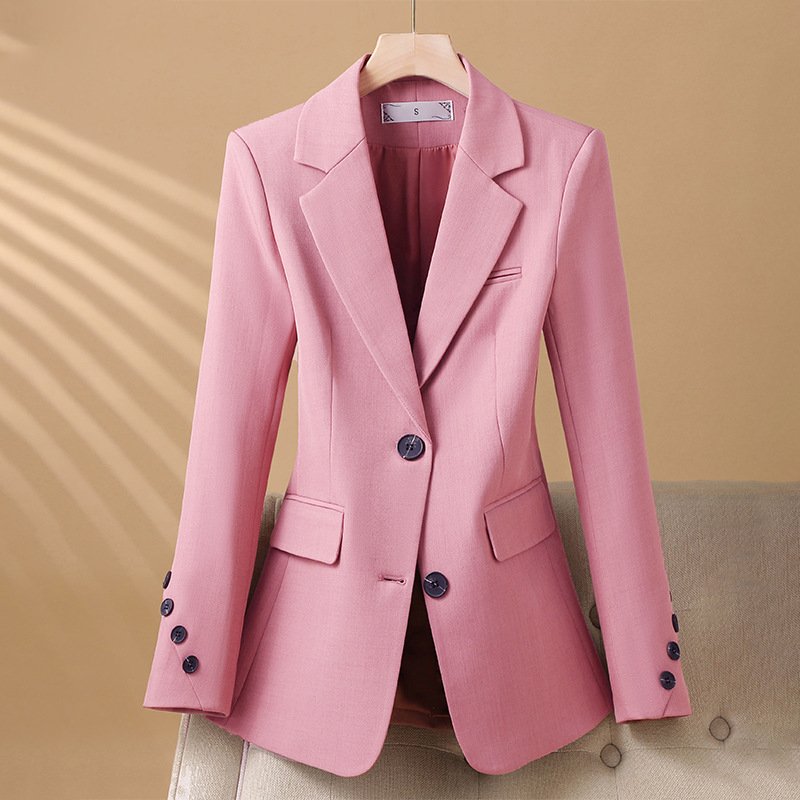 Mira Women’s Blazer Jacket – Lightweight Tailored Fit with Notched Lapels & Front Pockets