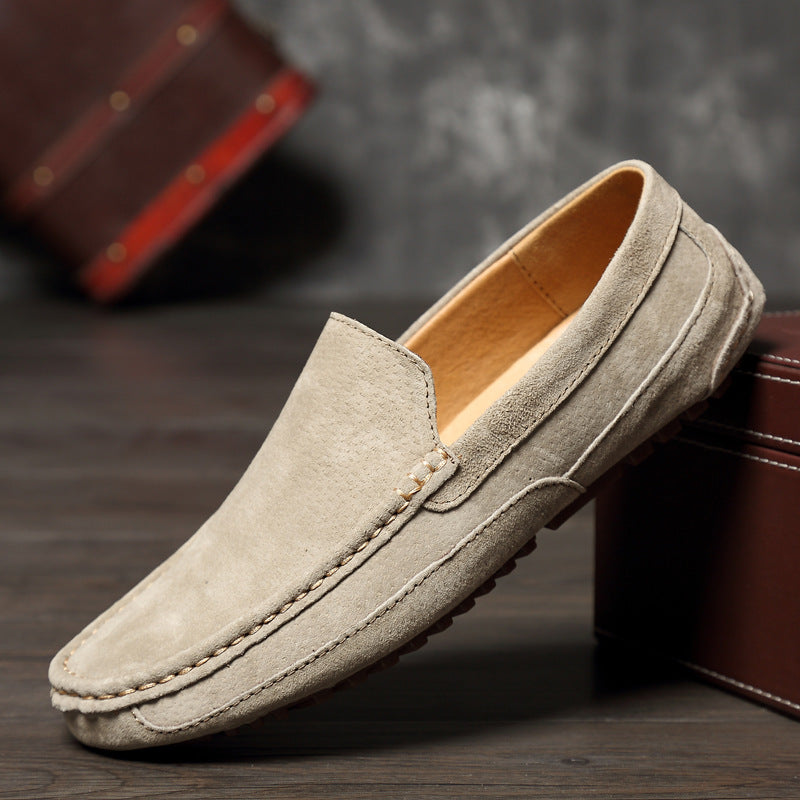 Matteo Suede Slip-On Loafers – Lightweight & Cushioned Men’s Shoes