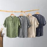 Elodie Henley Linen Men's Shirt