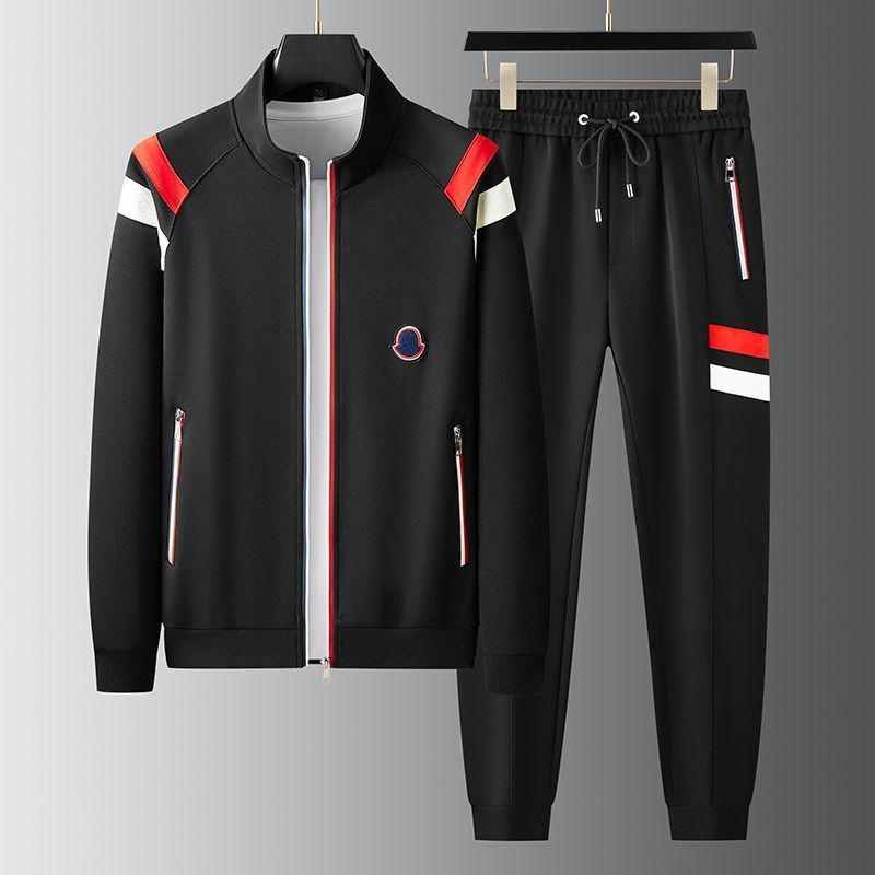 Luca Essential Tracksuit – Streamlined Poly-Cotton Set with Sleek Urban Edge
