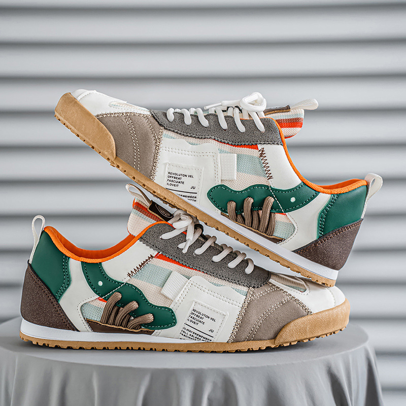 Lennox Men’s Sneakers – Utility Mixed-Material Adventure-Ready Design