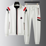 Luca Essential Tracksuit – Streamlined Poly-Cotton Set with Sleek Urban Edge