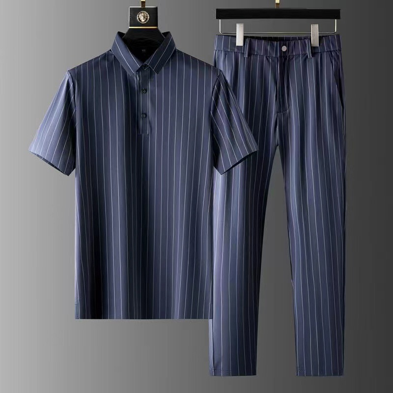 Dakota Cotton Polo & Tapered Trouser Set