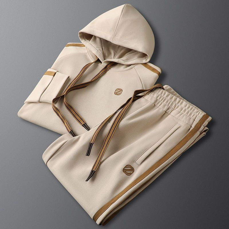 Austin Lycra Hoodie Men's Tracksuit Set