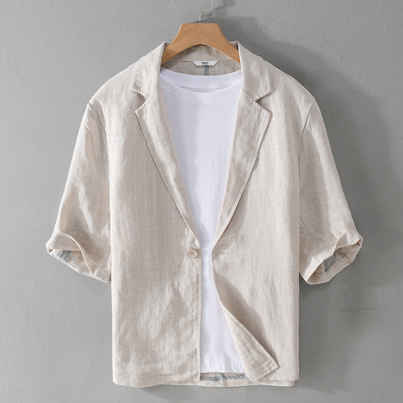 Rome Striped Linen Shirt