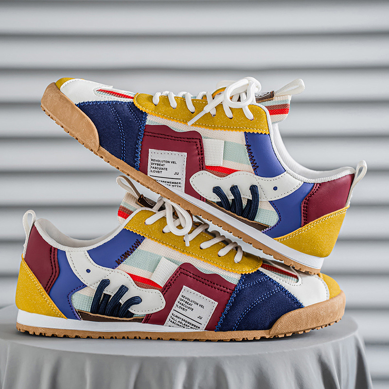 Lennox Men’s Sneakers – Utility Mixed-Material Adventure-Ready Design