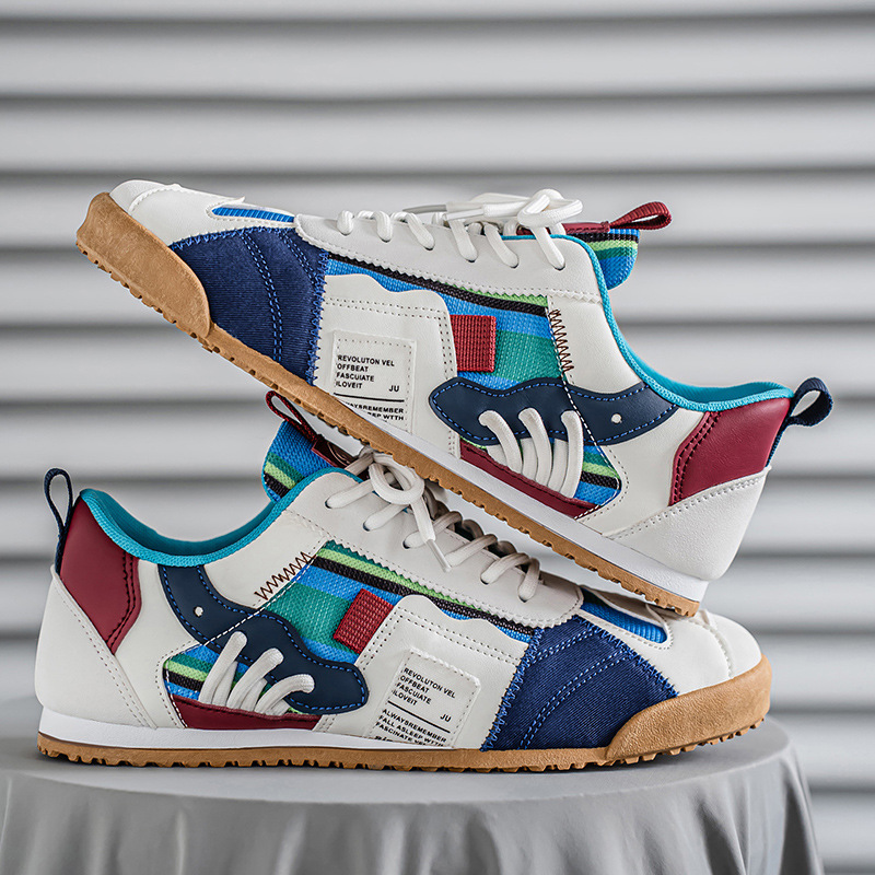 Lennox Men’s Sneakers – Utility Mixed-Material Adventure-Ready Design