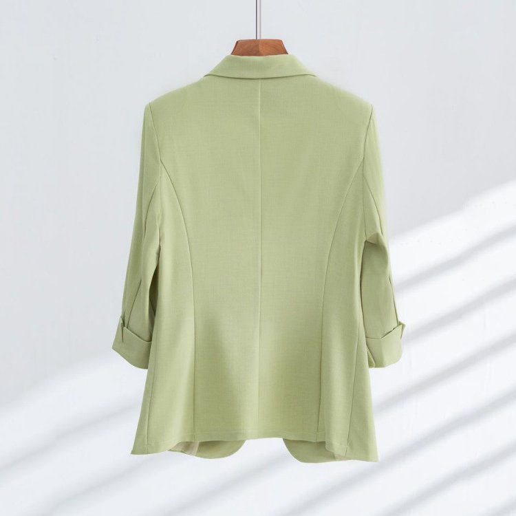 Siena Women’s Blazer Set – Polished Cotton Two-Piece with Tailored Blazer & Contour Pants