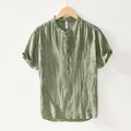 Elodie Henley Linen Men's Shirt