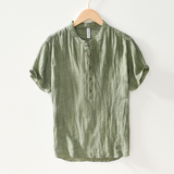 Elodie Henley Linen Men's Shirt