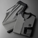 Damon Premium Tracksuit – Men’s Clean-Cut Zip Tracksuit with High-Stretch Comfort