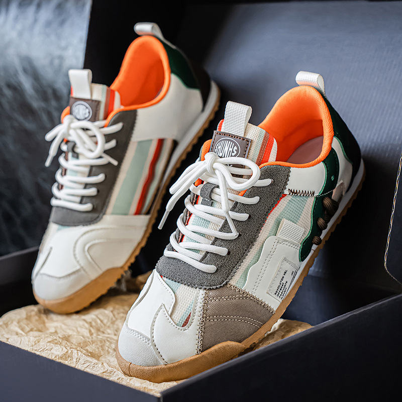 Lennox Men’s Sneakers – Utility Mixed-Material Adventure-Ready Design