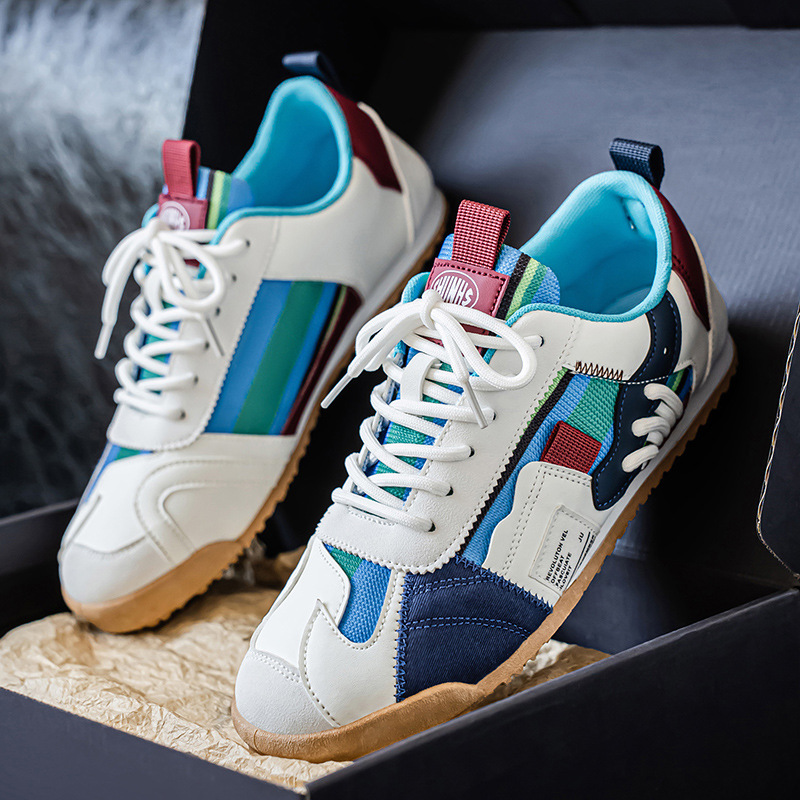 Lennox Men’s Sneakers – Utility Mixed-Material Adventure-Ready Design